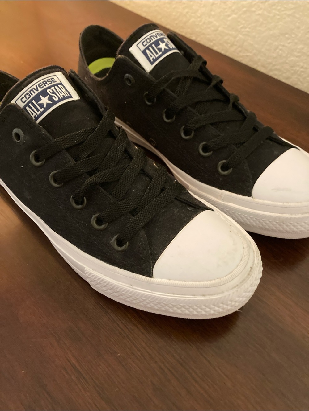 Converse All Star Low Top Sneakers in Black and White